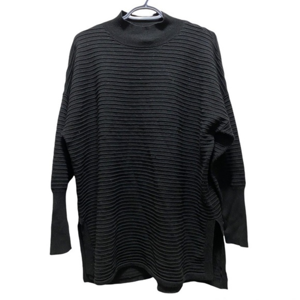 𝅺max Studio Black Pullover Long Sleeves Sweater size 2X